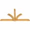 Ekena Millwork Redmond Rough Sawn Timber Gable Bracket, Western Red Cedar, 108"W x 63"H x 4"D x 6"F, 14/12 Pitch GBW108X63X0406RED00RWR - alternate 4